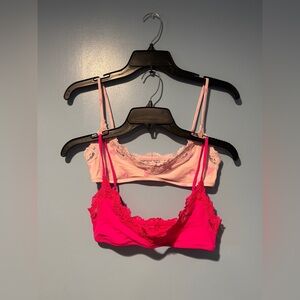 Skims Pink Heartbreaker Bralette